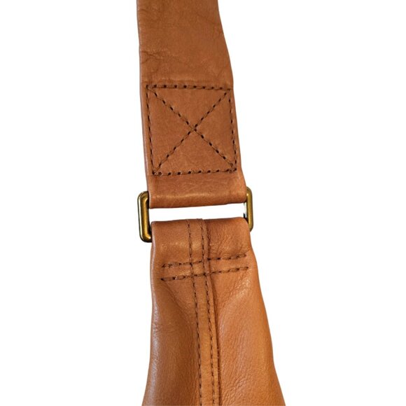 Madewell The Piazza Slouch Shoulder Bag Caramel color J CREW - Picture 6 of 9